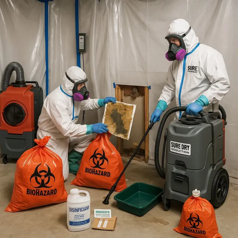 Contaminated Water Handling Protocols process in Turnersville, NJ