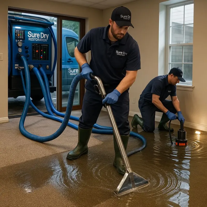 Water Extraction and Removal process in Turnersville, NJ